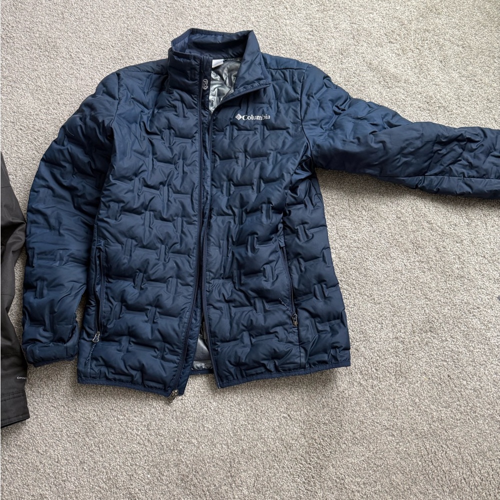 Columbia Navy Blue Puffer Jacket